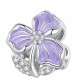 CHARMS Zawieszka IRYS kwiat srebrny beads charms Jakość SREBRO próby s925