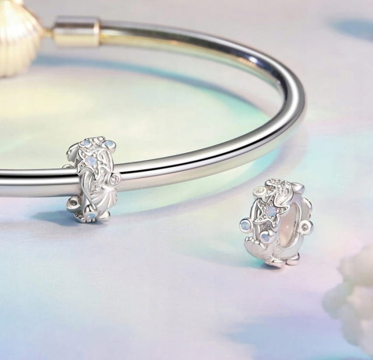 Charms do Pandora srebrny stoper Ocean Muszle SREBRO s925