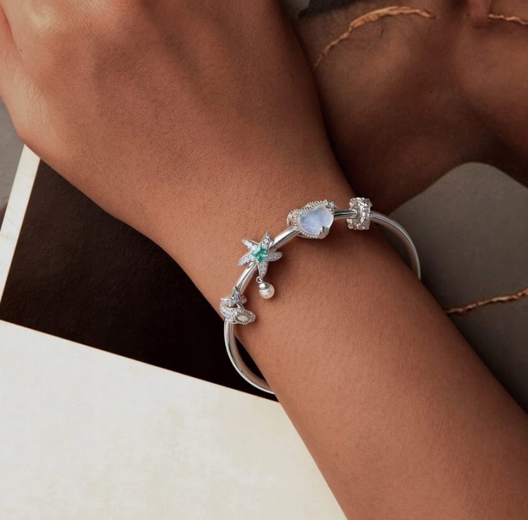Charms do Pandora srebrny stoper Ocean Muszle SREBRO s925