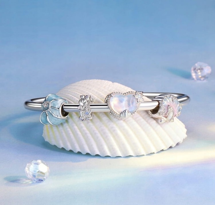 Charms do Pandora srebrny stoper Ocean Muszle SREBRO s925
