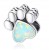 Charms do Pandora Łapa psa kota SREBRO próby s925