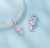 Charms do Pandora Kot opalizujący srebrny charms SREBRO próby s925