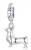 Charms do Pandora srebrny CORGI piesSREBRO próby s925