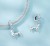 Charms do Pandora srebrny CORGI piesSREBRO próby s925