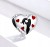 Charms do Pandora  Serce KOBIETA i KOT charms SREBRO próby s925