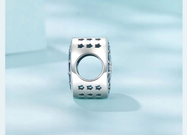 Charms do Pandora Drzewo Życia  księżyc srebrny charms SREBRO próby s925