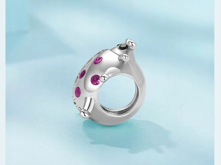 Charms do Pandora Biedronka srebrny charms SREBRO próba s925