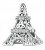 Charms do Pandora wieża EIFFLA srebrny charms SREBRO s925