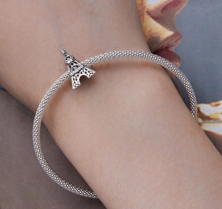 Charms do Pandora wieża EIFFLA srebrny charms SREBRO s925
