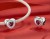 Charms do Pandora srebrne serce cyrkonia  SREBRO próba 925