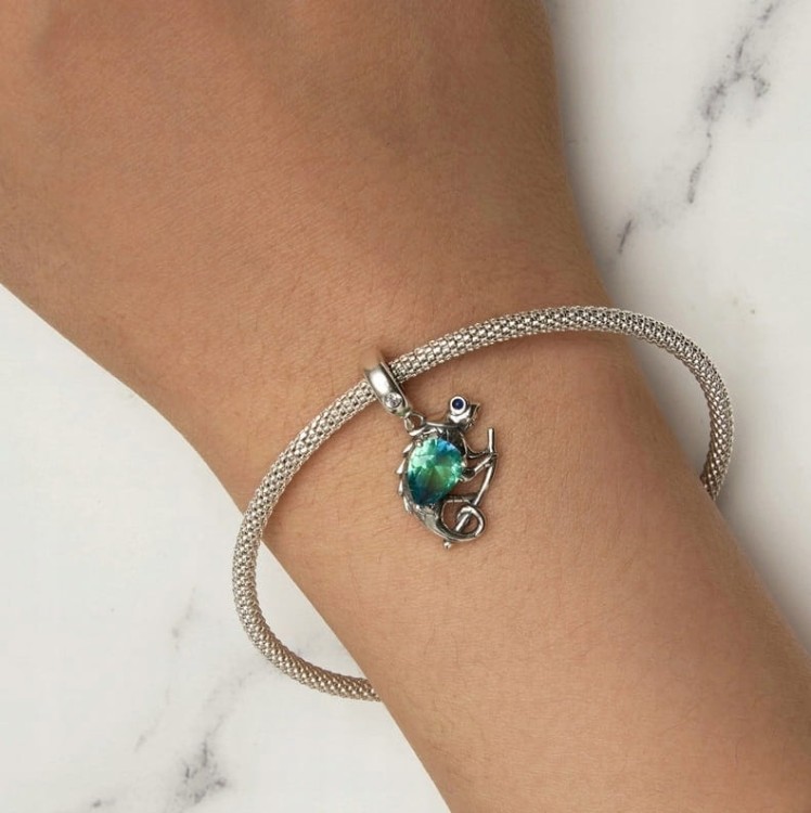Charms  do Pandora srebrny charms Kameleon  SREBRO próba s925