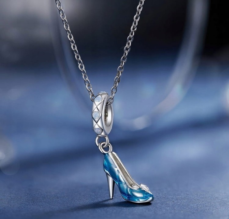 Charms do Pandora Pantofelek Kopciuszka obcas SREBRO próba s925