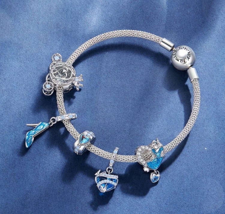 Charms do Pandora Pantofelek Kopciuszka obcas SREBRO próba s925