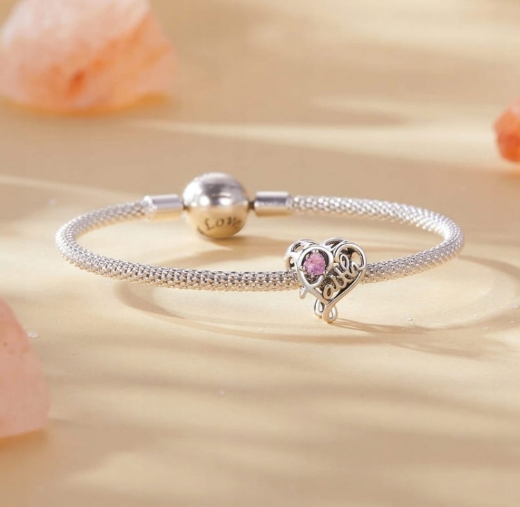 Charms do Pandora FAITH wiara religia SREBRO próba s925