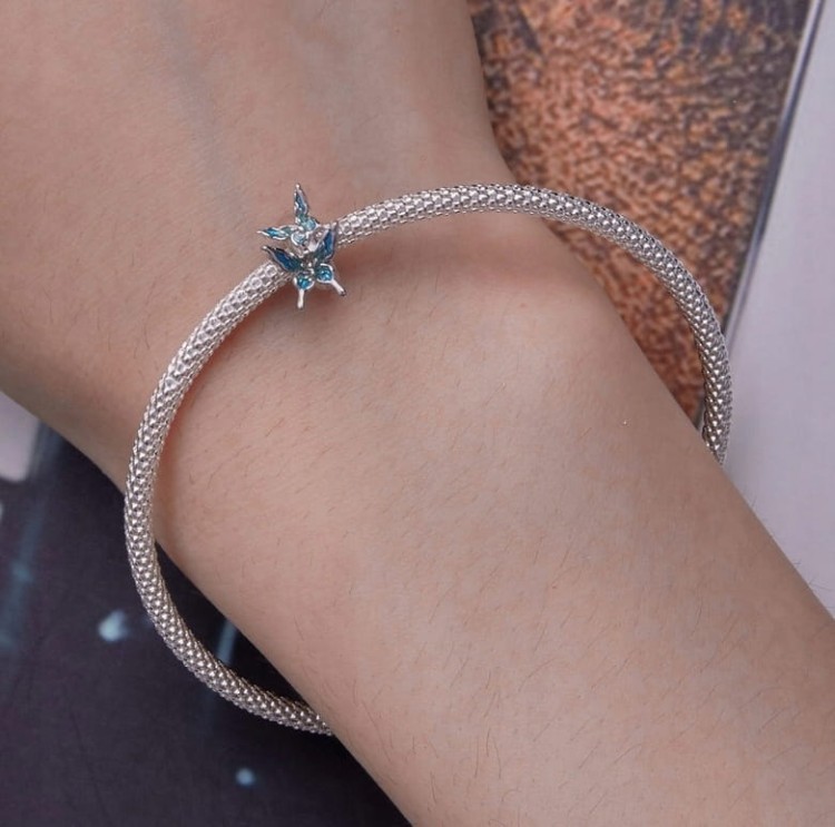 Charms do Pandora stoper Motyl SREBRO próba s925