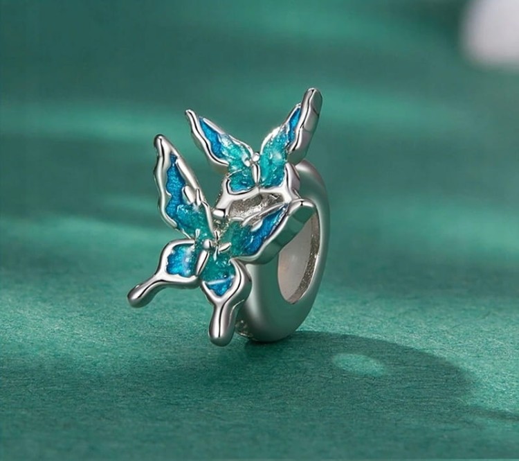 Charms do Pandora stoper Motyl SREBRO próba s925