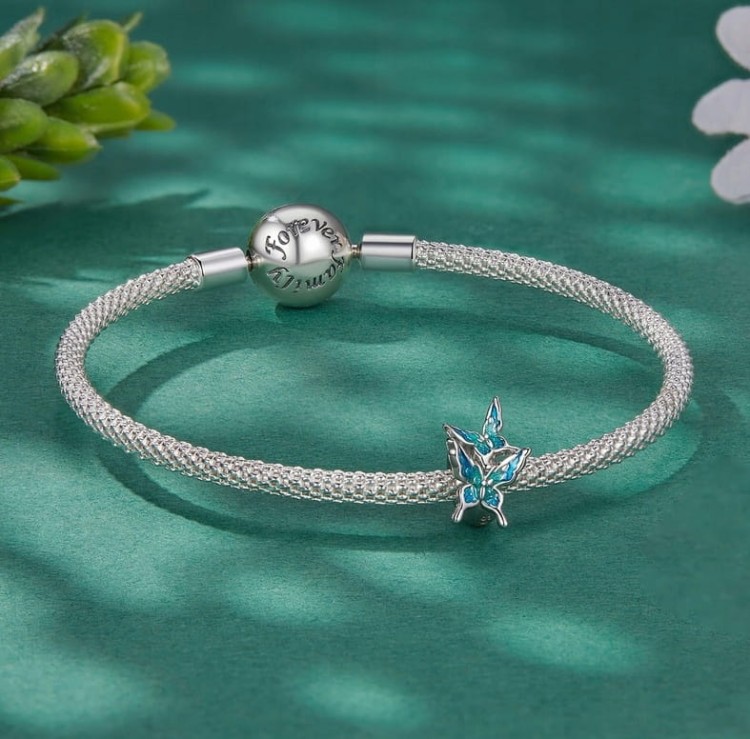 Charms do Pandora stoper Motyl SREBRO próba s925