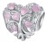 CHARMS do Pandora Drzewo Serce SREBRO próba s925