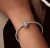 Charms do Pandora opalizujące serce SREBRO próba s925