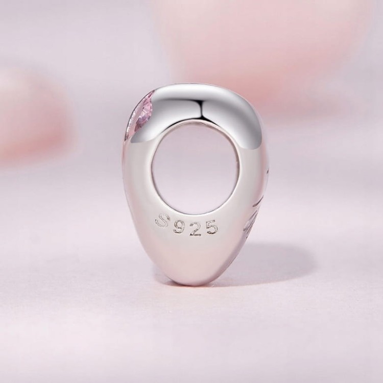 Charms do  Pandora serce Mama i Dziecko SREBRO próba s925