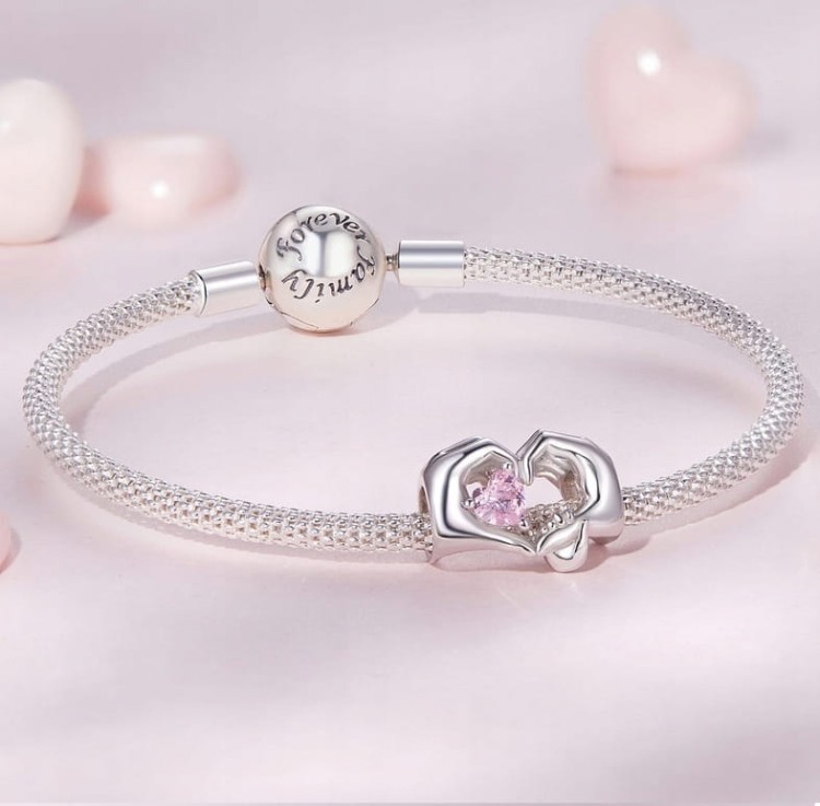 Charms do Pandora  narodziny dziecka mama i dziecko SREBRO próba s925