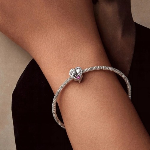 Charms do Pandora Mama i Dziecko narodziny SREBRO próba s925