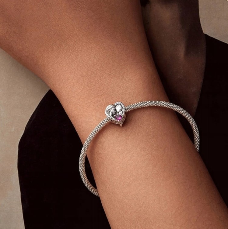 Charms do Pandora Mama i Dziecko narodziny SREBRO próba s925