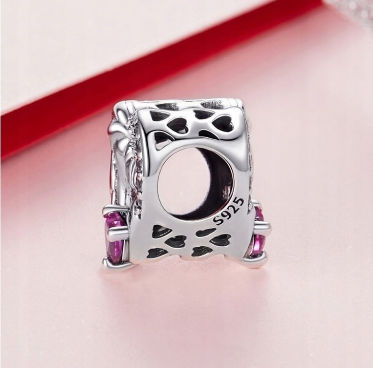 Charms do Pandora Mama i Dziecko narodziny SREBRO próba s925