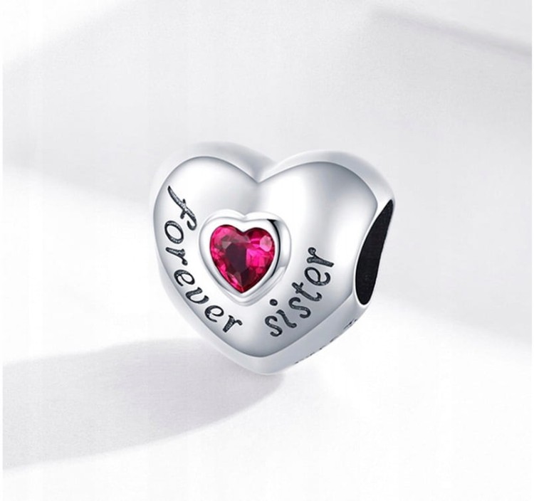 Charms do Pandora  Forever Sister  SREBRO próba s925