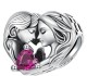 Charms do Pandora Serce Mama i córka Siostry SREBRO  próba s925