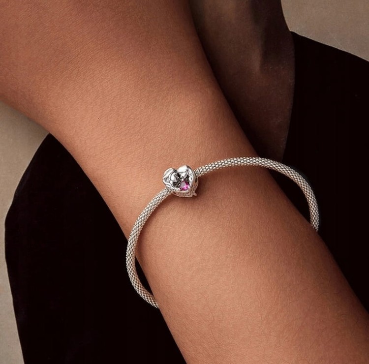 Charms do Pandora Serce Mama i córka Siostry SREBRO  próba s925