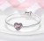 Charms do Pandora  Serce Sister różowe cyrkonie SREBRO próba s925