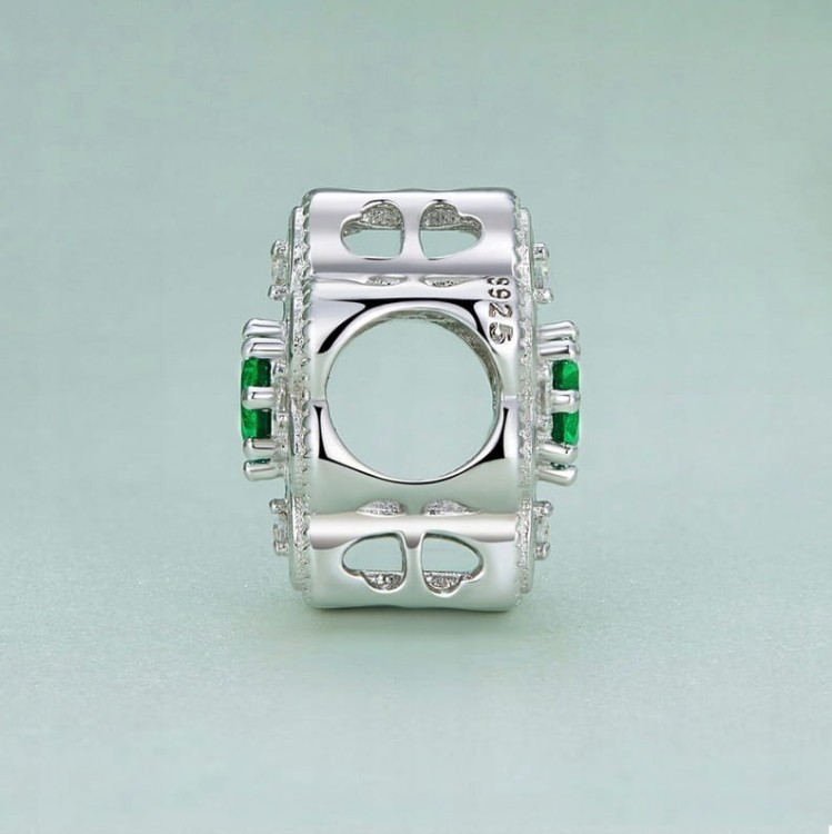 Charms do Pandora Koniczynka na szczęście  SREBRO próba s925