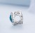 Charms do Pandora  Ważka turkusowy kryształ charms SREBRO s925