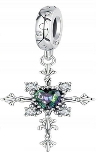 Charms do Pandora KRZYŻ symbol religia wiara  SREBRO próba s925