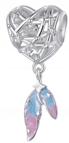Charms do Pandora Łapacz Snów Serce SREBRO próba s925