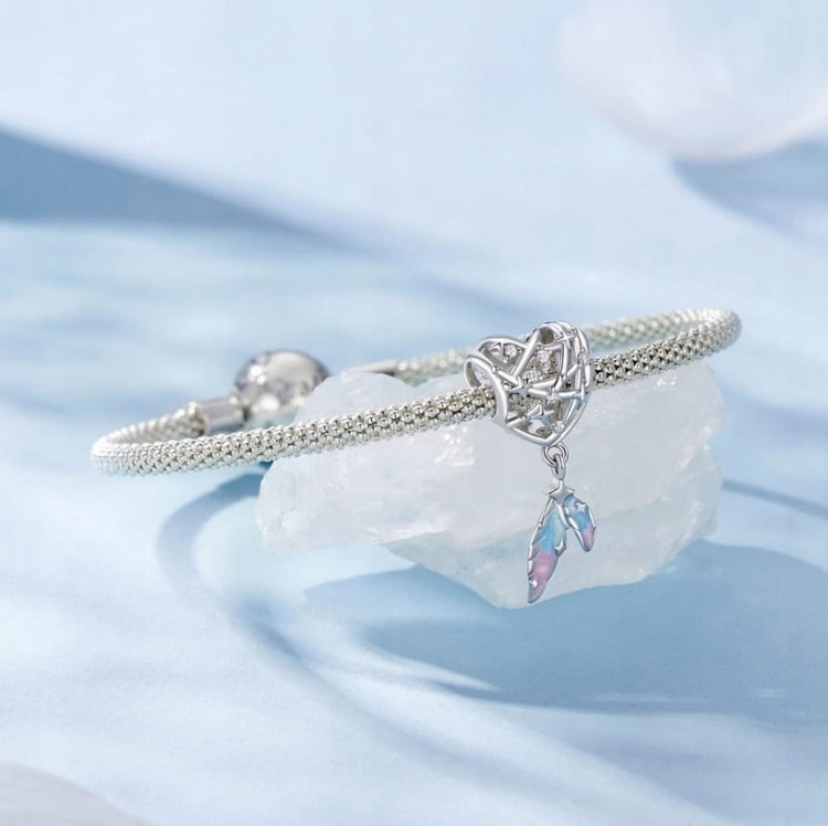 Charms do Pandora Łapacz Snów Serce SREBRO próba s925