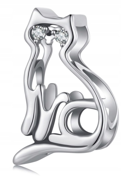 Charms do Pandora Kot kotek pupil SREBRO próba s925