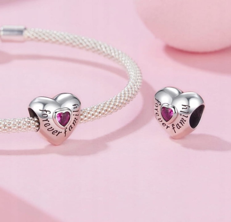 Charms do Pandora Serce Forever Family SREBRO próba s925