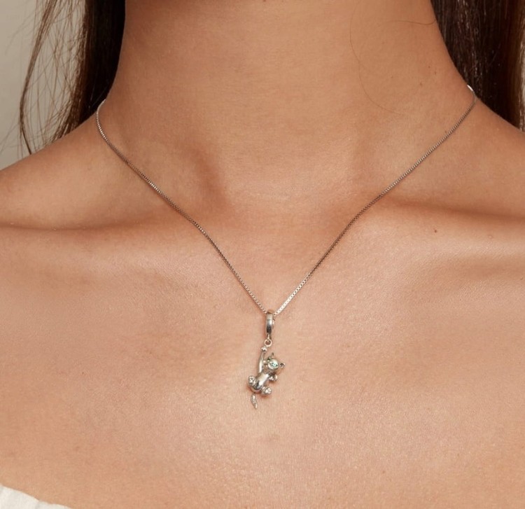 CHARMS Zawieszka srebrny charms KOT kotek pupil srebrna charmsy SREBRO s925
