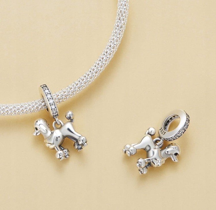 Charms do Pandora Pudel pudelek pies  pupil  SREBRO próba  s925