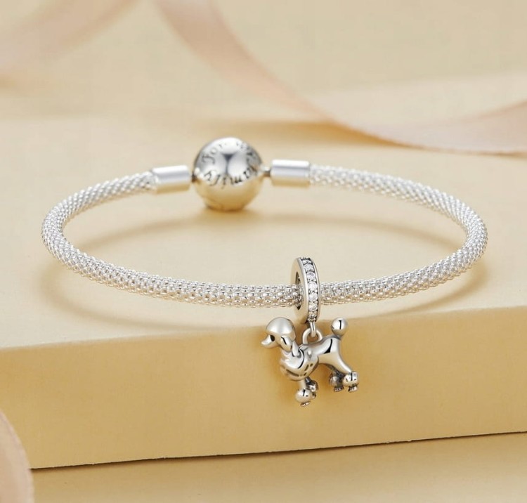Charms do Pandora Pudel pudelek pies  pupil  SREBRO próba  s925
