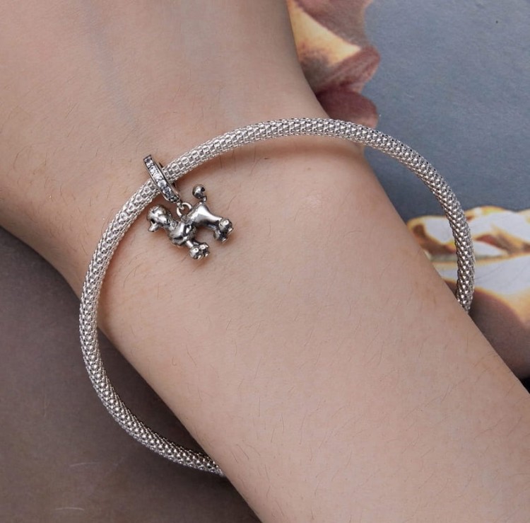 Charms do Pandora Pudel pudelek pies  pupil  SREBRO próba  s925