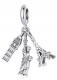 Charms do Pandorai Wieża Eiffla Big Ben Statua Wolności SREBRO próba s925