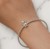 Charms do Pandora Biały Piesek charms SREBRO próby s925