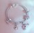 Charms do Pandora różowy MIŚ misiek charms SREBRO próba s925