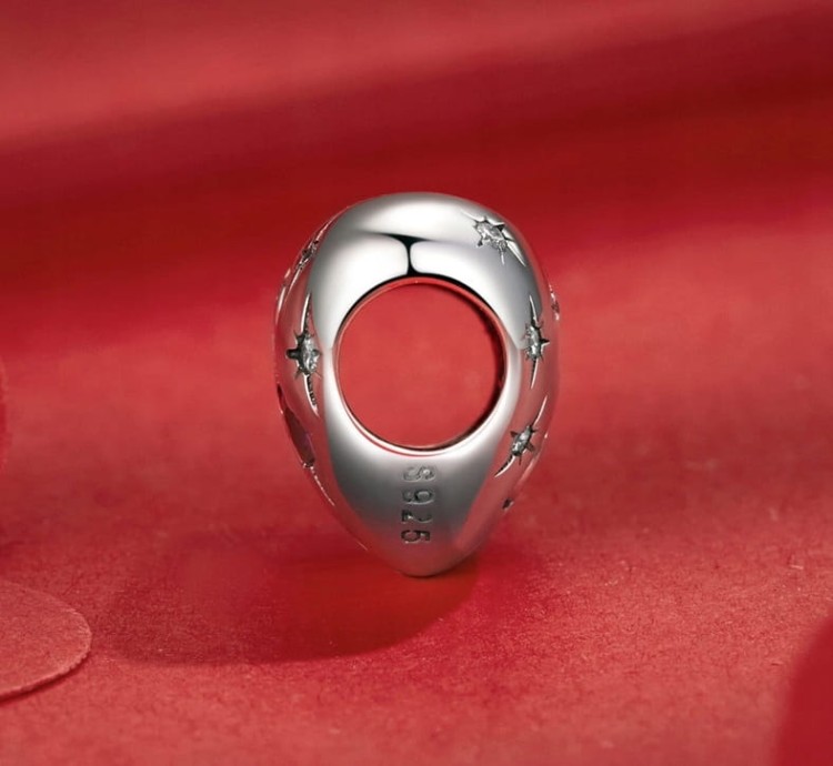 Charms do Pandora Serce Dla Mamy Przyjaciółki  Dwie Połówki SREBRO próba S925