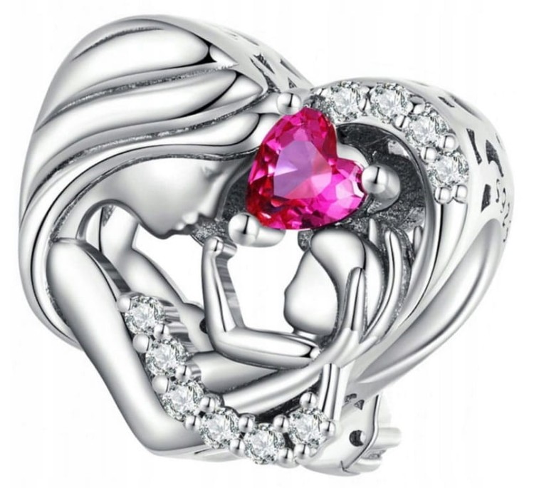 Charms do Pandora Mama i Dziecko SREBRO próba  s925