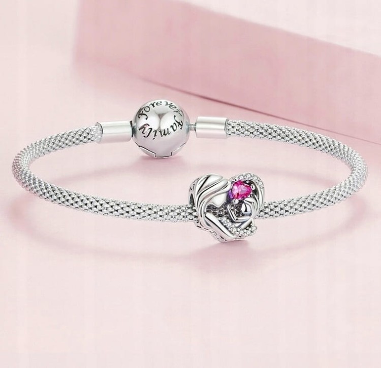 Charms do Pandora Mama i Dziecko SREBRO próba  s925