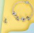 Charms do Pandora Pies  serce pupil SREBRO próba s925